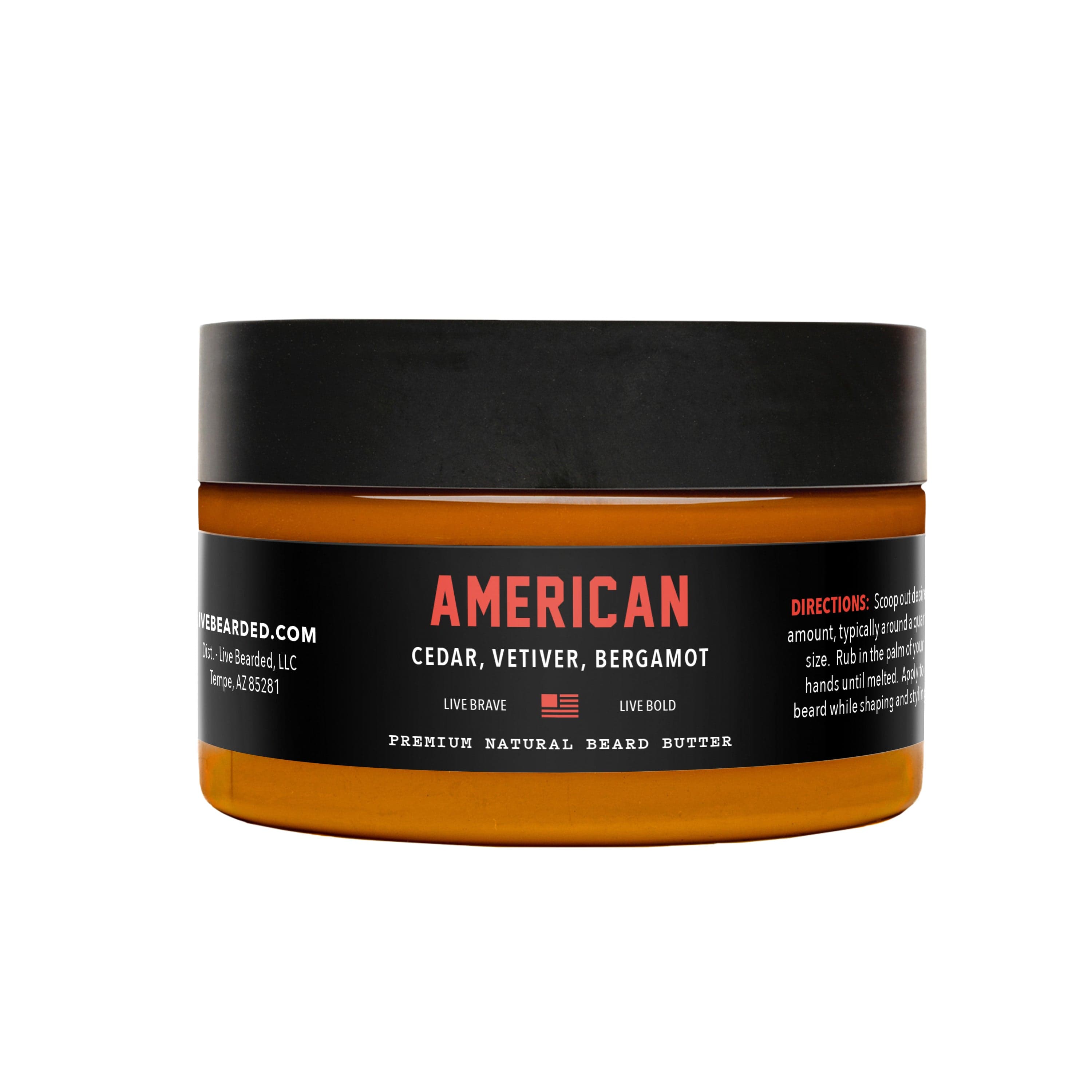 The American Beard Butter Jar