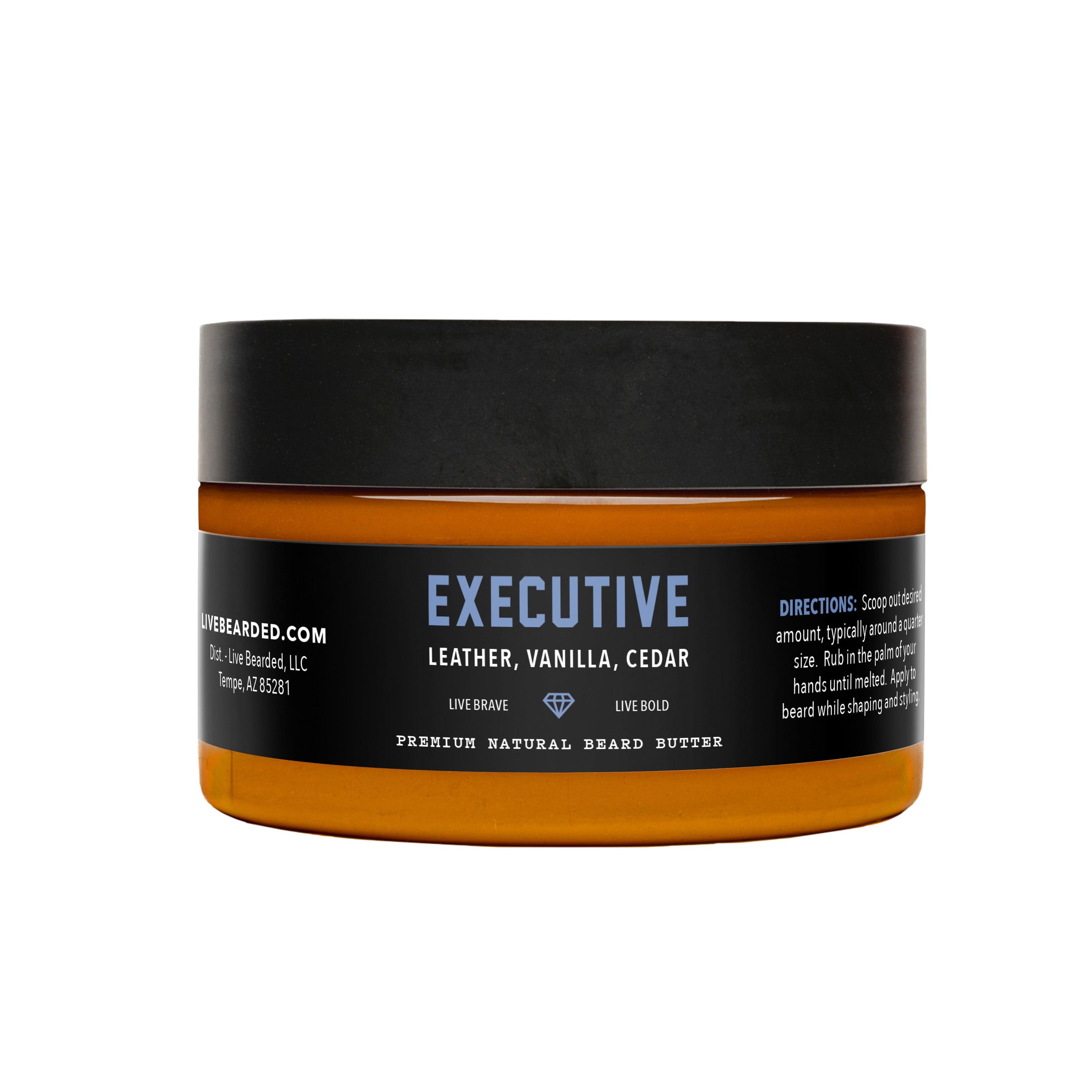 The Executive Beard Butter Jar